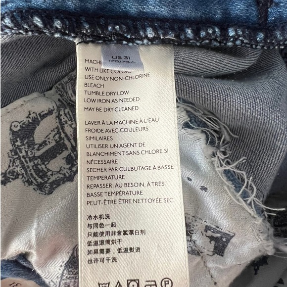 Anthro Pilcro and the Letterpress High Rise Denim Leggings 31 - Picture 6 of 6